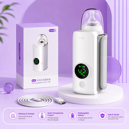 Portable Rechargeable Baby Bottle Warmer