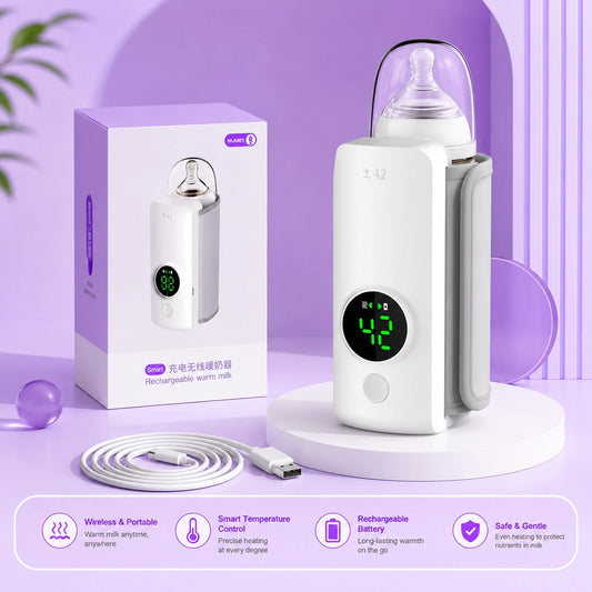 Portable Rechargeable Baby Bottle Warmer