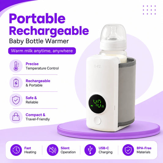 Portable Rechargeable Baby Bottle Warmer